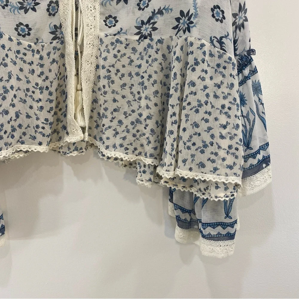 Free People Placed‎ Print Lola Jacket Kimono - Picture 7 of 9